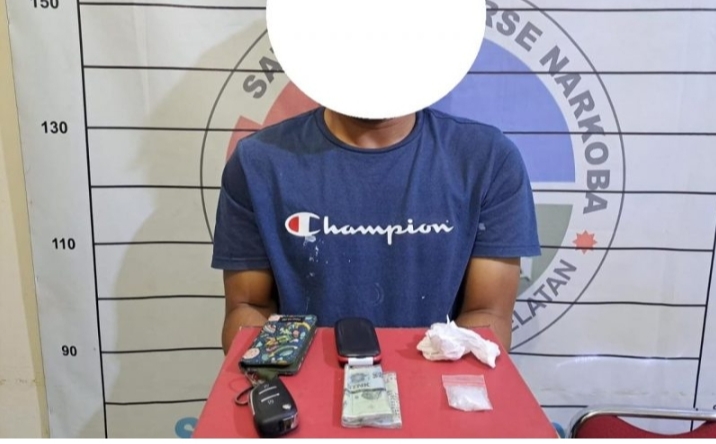 Polres Aceh Selatan Amankan Pemakai Sekaligus Pengedar Sabu