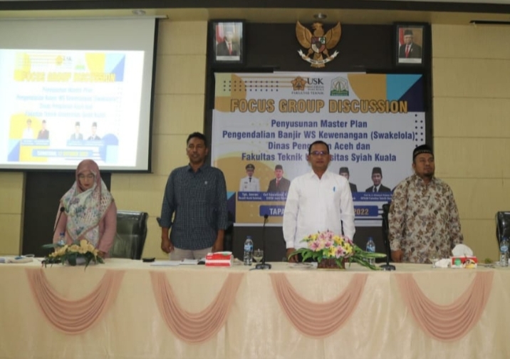 Sekda Buka Kegiatan FGD Penyusunan Master Plan Pengendalian Banjir Swakelola