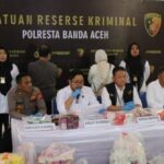 Polres Banda Aceh dan BPOM Aceh Sita Puluhan Kosmetik Ilegal