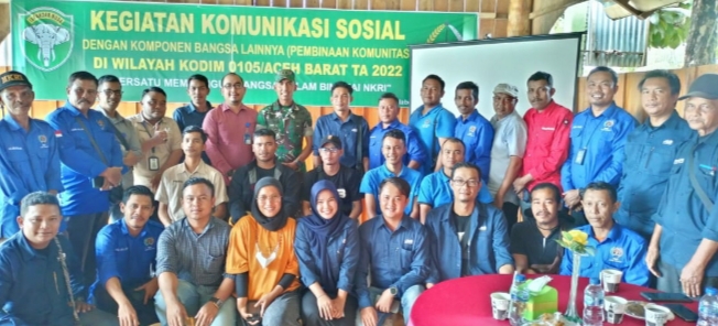 Dandim 0105/Aceh Barat Gelar Diskusi Bersama Insan Pers