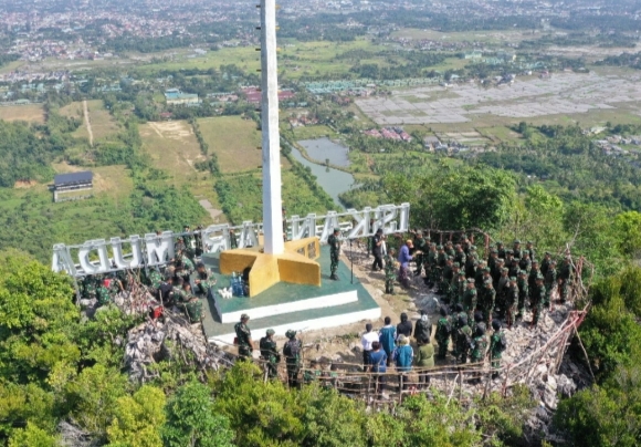 Tradisi Bukit Sanggamara Jelang Peringatan HUT Ke- 66 Kodam IM