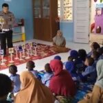Polisi Sahabat Anak, Unit Dikyasa Sat Lantas Polres Aceh Selatan Berikan Materi SALUD