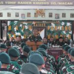 Asops KASAD Cek Kesiapan Operasi Satgas Organik Batalyon Raider Khusus 115/Macan Lauser