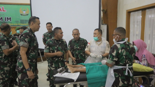 Kasdam IM Hadiri Kegiatan Bhaksos Sunatan Massal