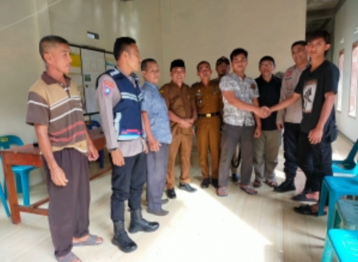 Polsek Tapaktuan Lakukan Mediasi Perkelahian saat Nonton Piala Dunia