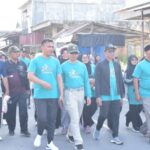 Fun Walk Meriahkan HUT Aceh Selatan ke 77, Danyonif RK 115/ML Ikut Hadir Berpartisipasi