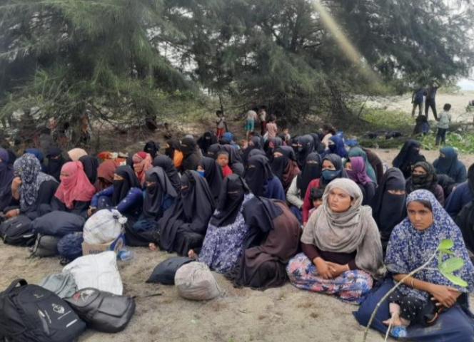 Ratusan Imigran Rohingya Kembali Terdampar di Lamnga Aceh Besar