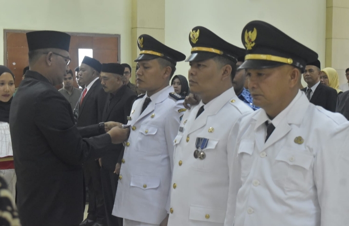 Sekda Cut Syazalisma Lantik 89 Pejabat, Termasuk 3 Camat