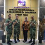 Kapendam IM Silaturahmi ke RRI Banda Aceh