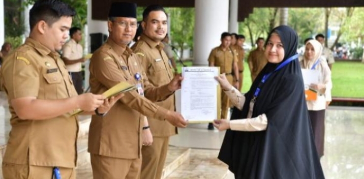 462 Tenaga Kontrak Setda Aceh Terima SK