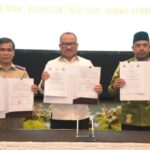 Kanwil BPN dan Kemenag Aceh Tanda Tangan Perjanjian Kerjasama dengan Kejati Aceh