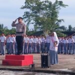 Jadi Irup Upacara Bendera, KBO Satreskrim Imbau Pelajar Manfaatkan Masa Muda Dengan Baik