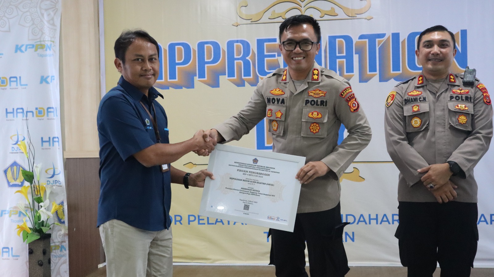 Dapatkan Penghargaan IKPA, Ini Penyampaian Kapolres AKBP Nova