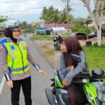 Strong Poin, Personel Satlantas Polres Aceh Jaya Berikan Pelayanan Optimal