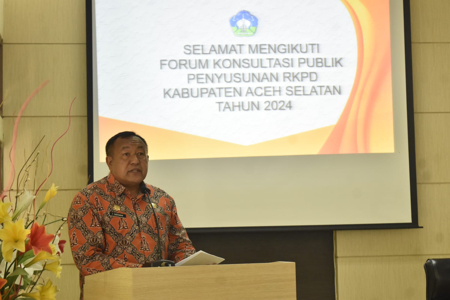 Pemkab Aceh Selatan Gelar Forum Konsultasi Publik RKPD Tahun 2024