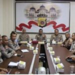 Karo SDM Polda Aceh Bersama Kabagjakdiklat Rojianstra SSDM Polri Gelar Rapat di Mapolda Aceh