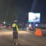Satlantas Polres Aceh Jaya Lakukan Pengaturan Lalin Saat Shalat Tarawih