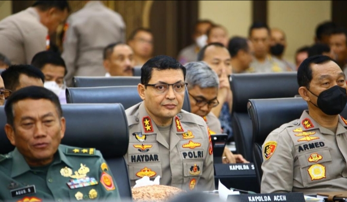Kapolda Aceh Ikuti Rakor Lintas Sektor Bidang Operasional di Jakarta