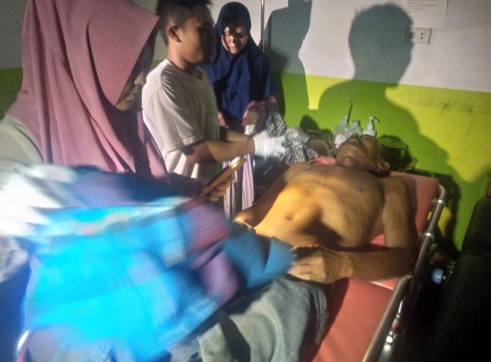 Desa Malaka di Gegerkan Penemuan Mayat di Jalan Pelabuhan