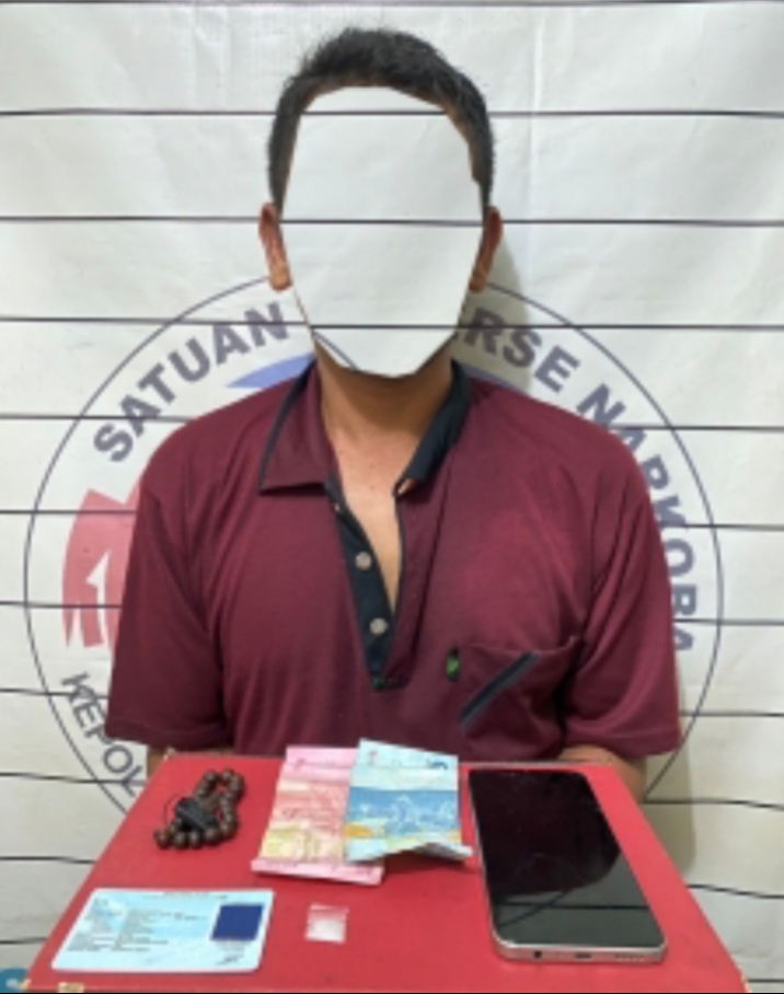 Diduga Miliki 0,22 gram Sabu, Satres Narkoba Polres Aceh Selatan Amankan Pelaku