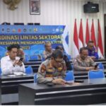 Wakapolda Aceh Bersama Sejumlah PJU Hadiri Vicon Terkait Pergelaran Operasi Ketupat 2023