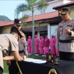 Kapolres Aceh Selatan Pimpin Upacara Penyerahan Jabatan Kapolsek Tapaktuan