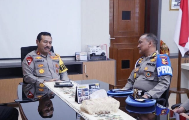 Wakapolda Aceh Terima Kunjungan Tim Was Ops Propam Mabes Polri