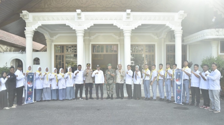 Bupati Lepas Kontingen Jumbara PMR-PMI Kabupaten Aceh Selatan