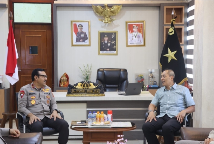 Wakapolda Aceh Sambut Kunjungan Waka BAIS TNI