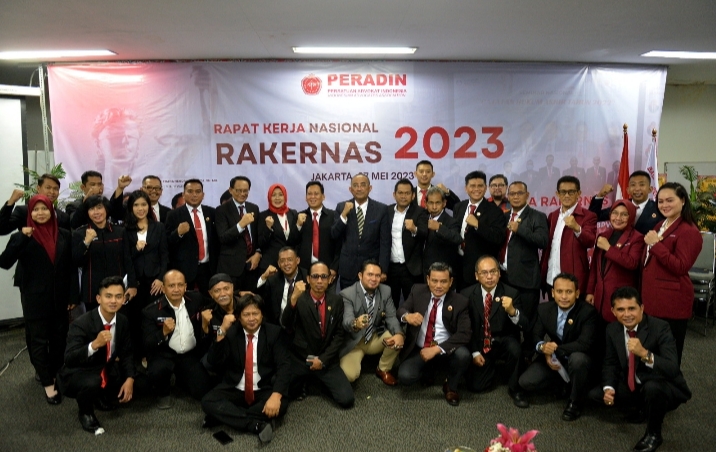 Gelar Rakernas 2023, BPP-Peradin Fokus 4 Agenda Utama