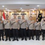 Kapolda Aceh Sambut Kedatangan Tim Korbinmas Polri