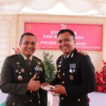Dandim 0107/Asel Berikan Surprise kepada Kapolres Aceh Selatan di Hari Bhayangkara ke 77