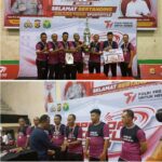 Badminton Kapolda Cup 2023 Berakhir, Tim Beregu Bulutangkis Polres Aceh Selatan Raih Medali Perak