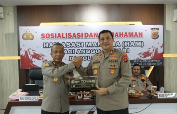 Kapolda Buka Kegiatan Sosialisasi HAM Sahli Kapolri bagi Personel Polda Aceh