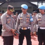 Sebelum Pam Unjukrasa, Wakapolres Aceh Selatan Perintahkan Propam Cek Senpi Personel