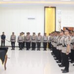 Kapolres Aceh Selatan Pimpin Upacara Serah Terima Jabatan PJU dan Kapolsek