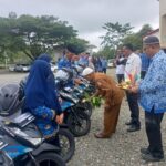 Guna menunjang Tugas, Disdik Nagan Raya Berikan Sepmor Dinas Kepada 16 Pengawas Sekolah