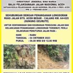 Penanganan Longsoran: Jalan Banda Aceh – Calang akan Ditutup Total, Ini Jadwalnya!