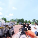 Jelang Pemilu 2024, Polres Subulussalam Gelar Simulasi Sispam Kota