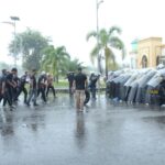 Polres Aceh Jaya Lakukan Simulasi Sistem Pengamanan Kota Menyambut Pemilu 2023-2024