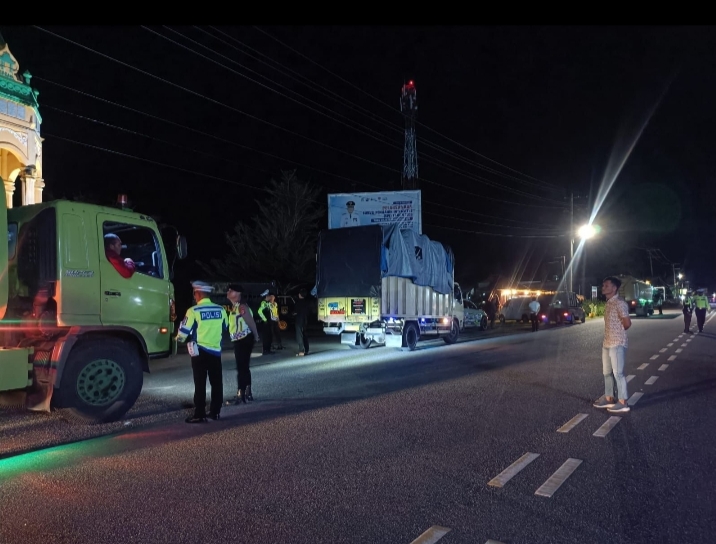 Polres Aceh Jaya Tingkatkan Operasi Razia Gabungan Menjelang Pemilu 2023-2024