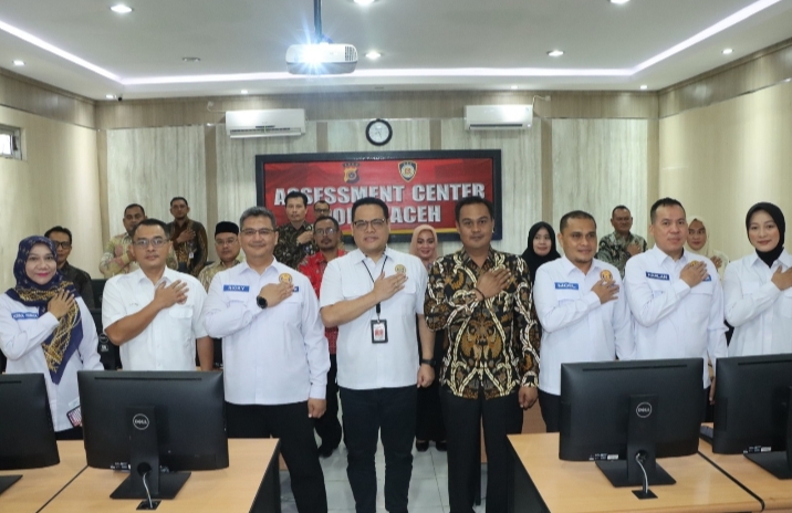 Tim Assesor Polda Aceh Nilai Kompetensi ASN Administrator Eselon III Pemkab Aceh Selatan