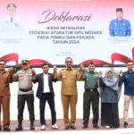 Pj Bupati Aceh Selatan Pimpin Apel Deklarasi Ikrar Netralitas ASN pada Pemilu