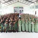 Danrem 012/Teuku Umar Sapa Prajurit Kodim 0107/Aceh Selatan dan Batalyon RK 115/Macan Lauser