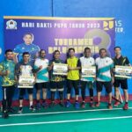 Open Turnamen Bulu Tangkis Berakhir, Tim RSUD Raih Juara 1 dan 2