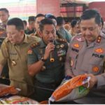 Kapolda Aceh Bersama Forkopimda Aceh Hadiri Acara Bakti Sosial Kesehatan dan Bahan Pangan Murah Akhir Tahun 2023