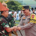 Kapolda Aceh Sambut Kasum TNI di Lanud SIM