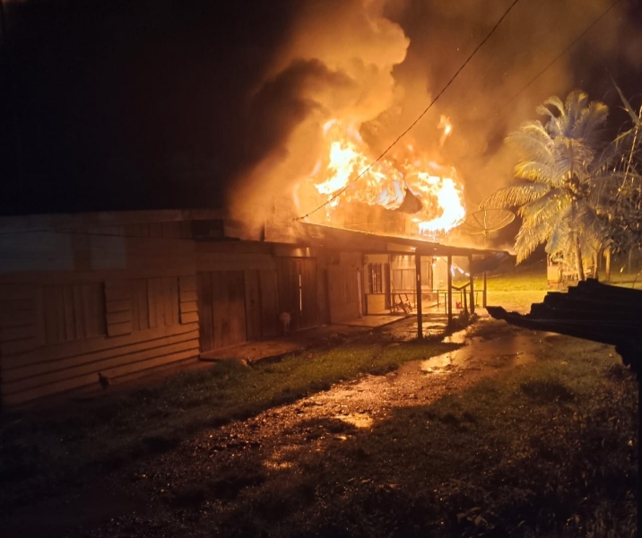 Tujuh Rumah Habis Dilalap Si Jago Merah di Kecamatan Tripe Jaya