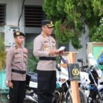 Polres Aceh Selatan Melaksanakan Apel Gelar Pasukan Dalam Rangka Operasi Lilin Seulawah 2023