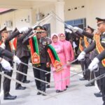 Lepas Anggota Purna Tugas, Polres Subulussalam Gelar Upacara Tradisi Pedang Pora